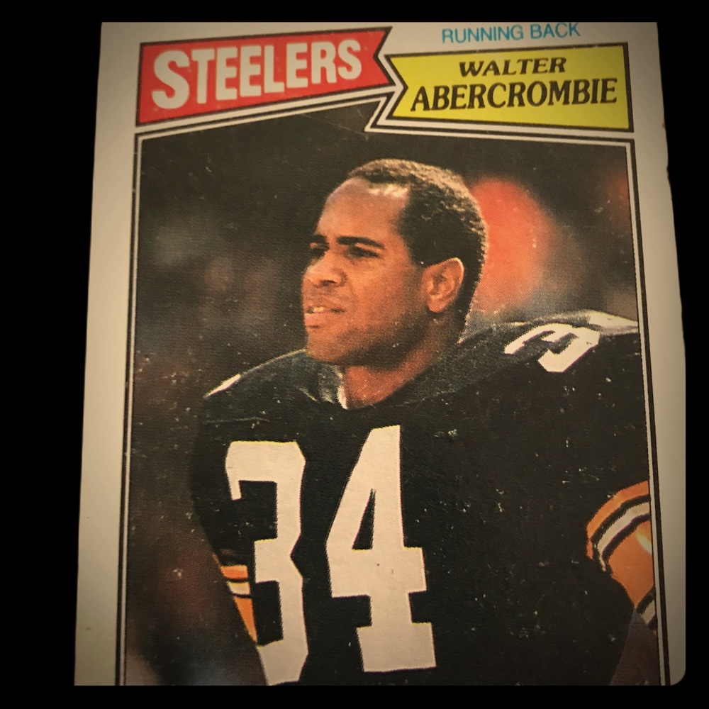 🚨VINTAGE🚨 Walter Abercrombie football card